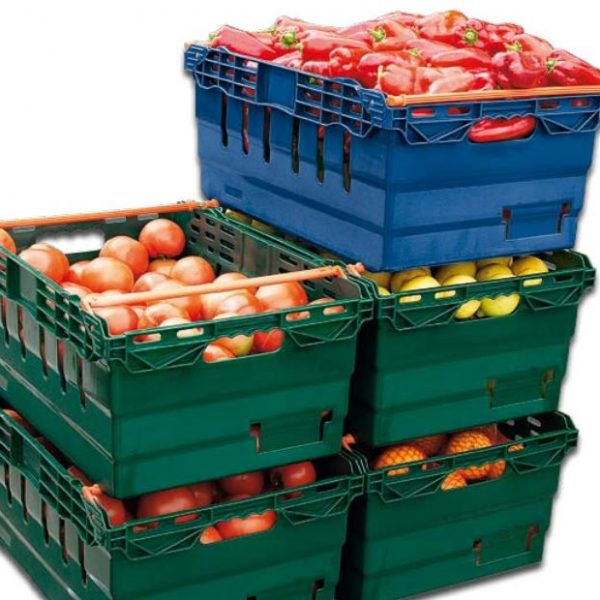 Grocery Crates stack-nest